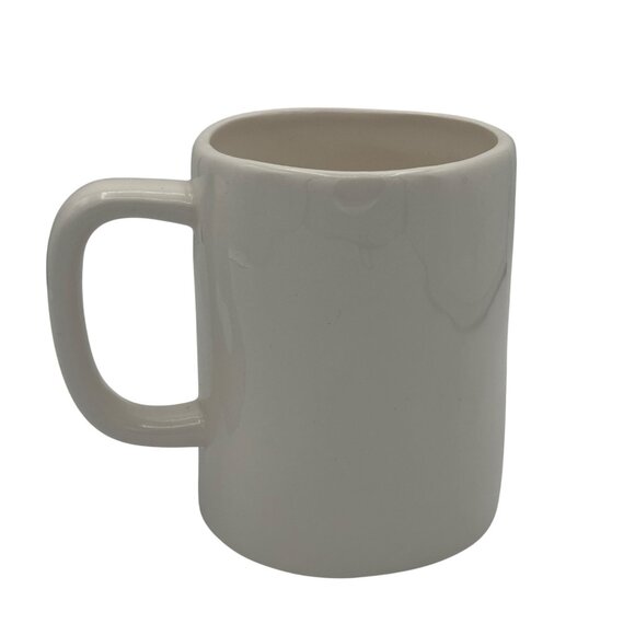Rae Dunn Silent Night Ceramic Mug 14 Oz White Artisan Collection by Magenta - Picture 3 of 4